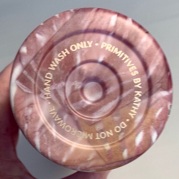 Stainless Steel Insulated Bottle 25oz HOT COLD Pink Abstract Art Watercolor Lid - Picture 5 of 7